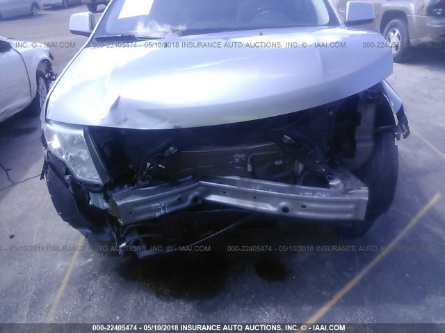 2FMDK49C38BA38392 - 2008 FORD EDGE LIMITED GRAY photo 6