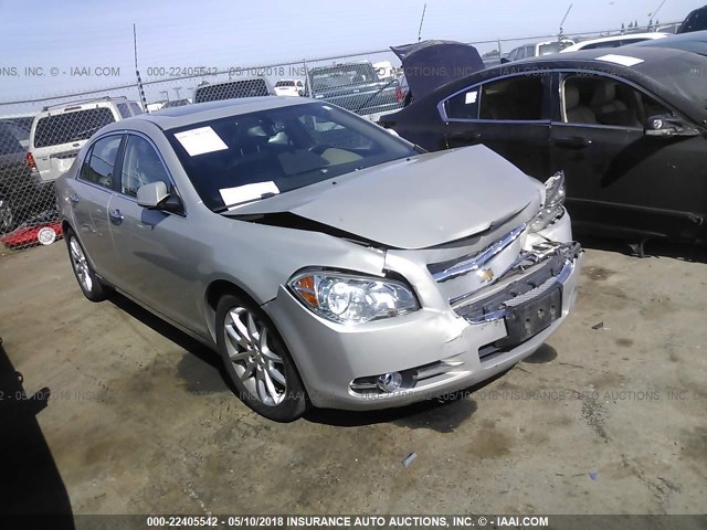 1G1ZE5E1XBF391058 - 2011 CHEVROLET MALIBU LTZ 棕色 照片 1