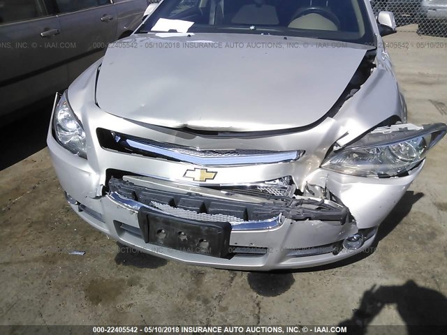 1G1ZE5E1XBF391058 - 2011 CHEVROLET MALIBU LTZ 棕色 照片 6