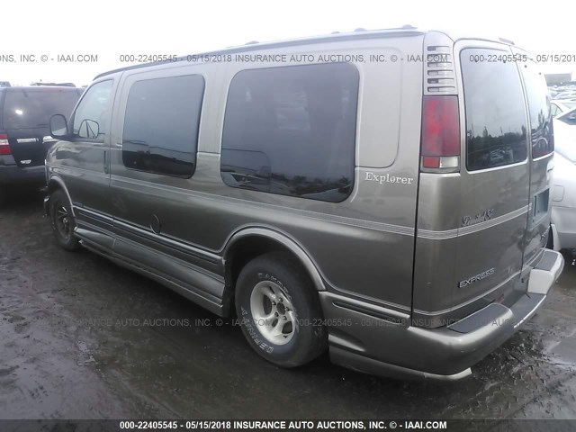 1GBFG15R5Y1265932 - 2000 CHEVROLET EXPRESS G1500  Champagne photo 3