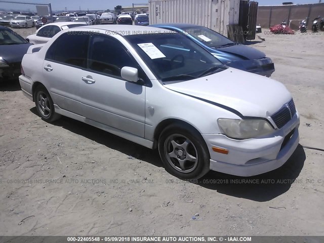 JA3AJ86E03U116197 - 2003 MITSUBISHI LANCER OZ RALLY WHITE photo 1