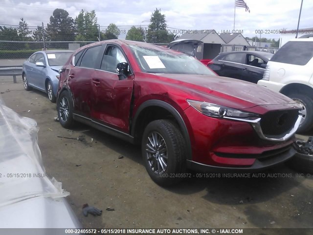 JM3KFABL4H0198363 - 2017 MAZDA CX-5 SPORT RED photo 1