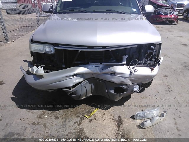 1GNEC13T86R105986 - 2006 CHEVROLET TAHOE C1500 TAN photo 6