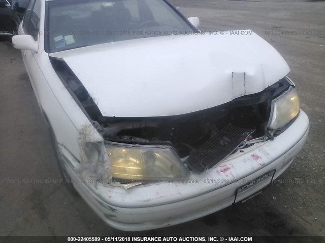 4T1BF18B9XU310410 - 1999 TOYOTA AVALON XL/XLS WHITE photo 6