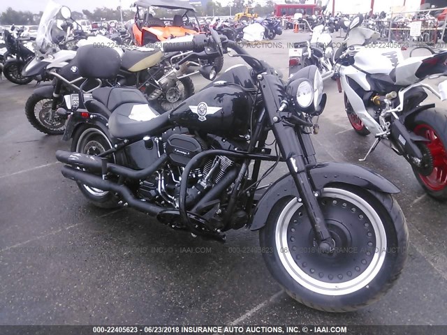 1HD1JT933HC030151 - 2017 HARLEY-DAVIDSON FLSTFBS BLACK photo 1