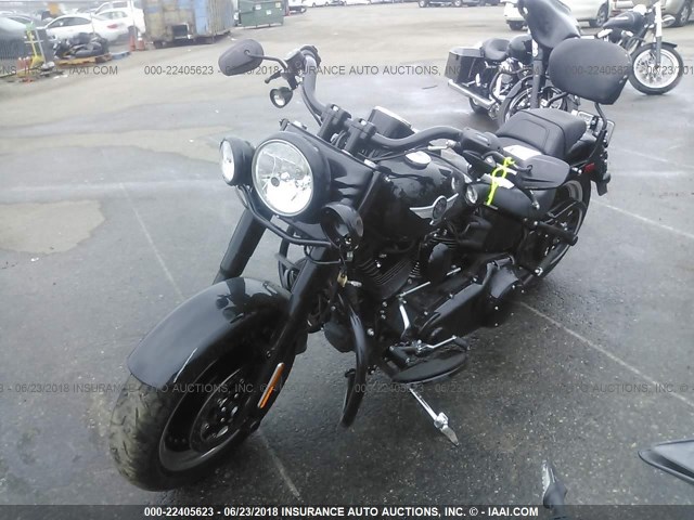 1HD1JT933HC030151 - 2017 HARLEY-DAVIDSON FLSTFBS BLACK photo 2