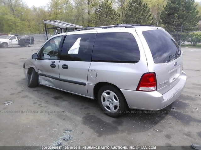 2FMDA51644BB29972 - 2004 FORD FREESTAR SE SILVER photo 3