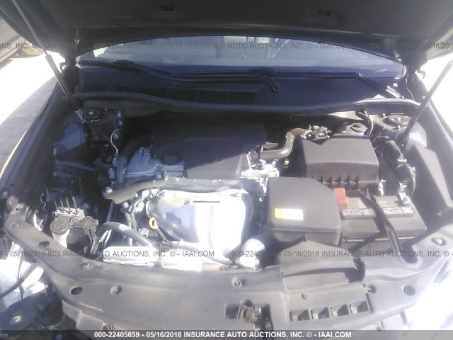 4T1BF1FK6HU337360 - 2017 TOYOTA CAMRY LE/XLE/SE/XSE Dark Blue photo 10