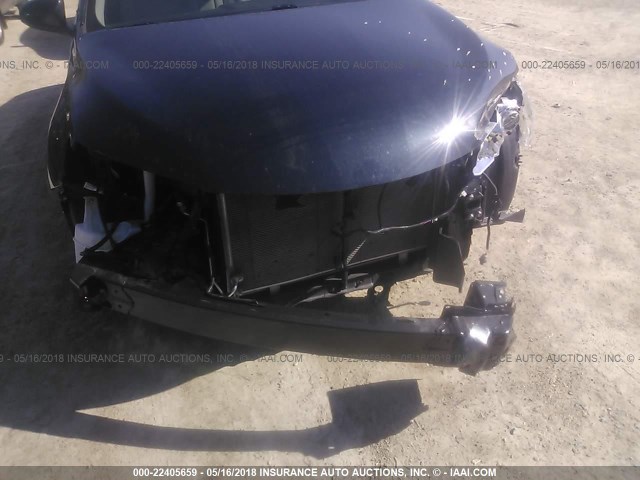 4T1BF1FK6HU337360 - 2017 TOYOTA CAMRY LE/XLE/SE/XSE Dark Blue photo 6