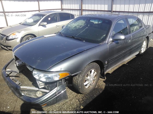 1G4HR54K24U150493 - 2004 BUICK LESABRE LIMITED GRAY photo 2