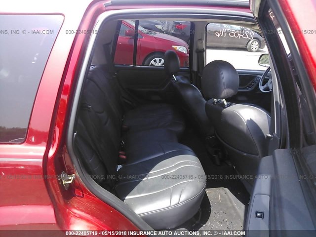 1J4GW48S64C399084 - 2004 JEEP GRAND CHEROKEE LAREDO/COLUMBIA/FREEDOM 红色 照片 8