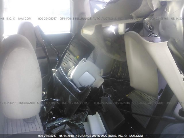 JF1SG65615H740336 - 2005 SUBARU FORESTER 2.5XS ვერცხლისფერი ფოტო 8