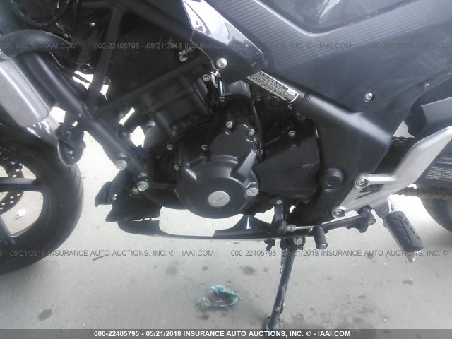 MLHNC5113F5100412 - 2015 HONDA CBR300 R BLACK photo 9