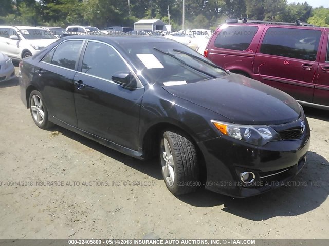 4T1BF1FK5EU366246 - 2014 TOYOTA CAMRY L/SE/LE/XLE 黑色 照片 1