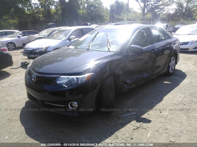 4T1BF1FK5EU366246 - 2014 TOYOTA CAMRY L/SE/LE/XLE 黑色 照片 2