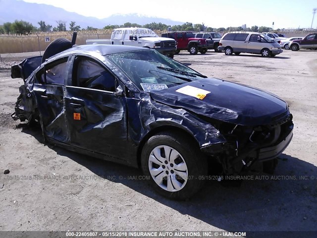 1G1P15SG9F7242023 - 2015 CHEVROLET CRUZE L Dark Blue photo 1