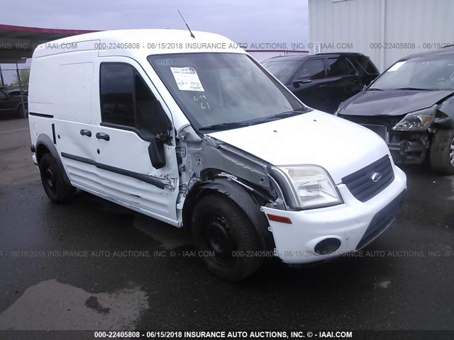 NM0LS7BN0DT132203 - 2013 FORD TRANSIT CONNECT XLT WHITE photo 1