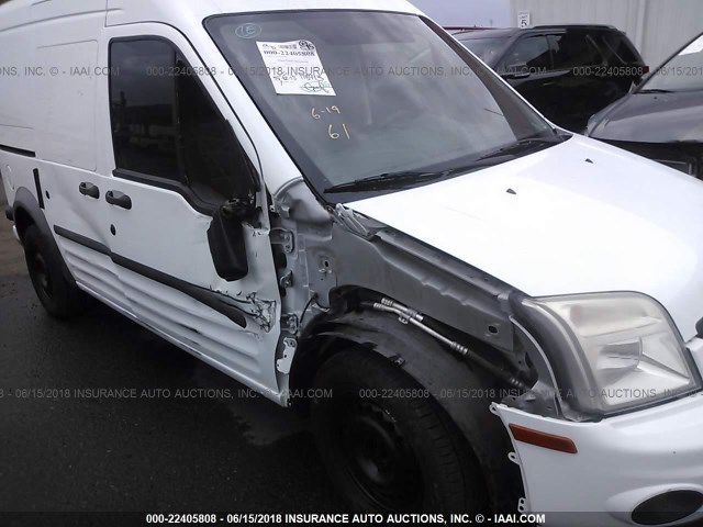 NM0LS7BN0DT132203 - 2013 FORD TRANSIT CONNECT XLT WHITE photo 6