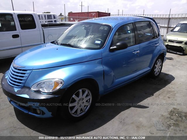 3A8FY58B28T202884 - 2008 CHRYSLER PT CRUISER TOURING BLUE photo 2