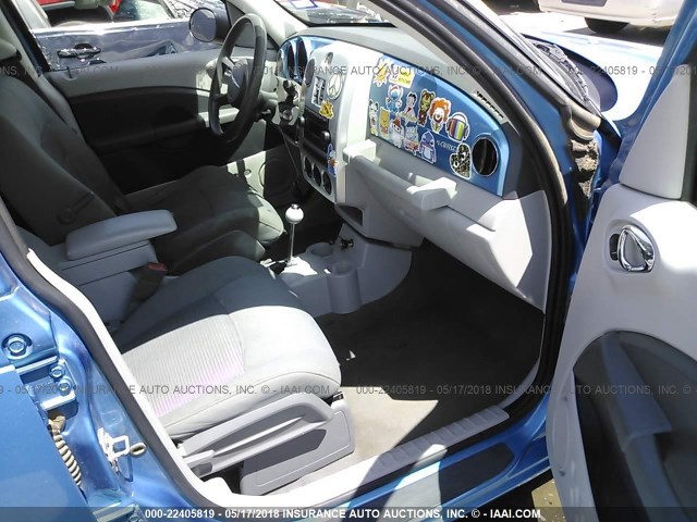 3A8FY58B28T202884 - 2008 CHRYSLER PT CRUISER TOURING BLUE photo 5