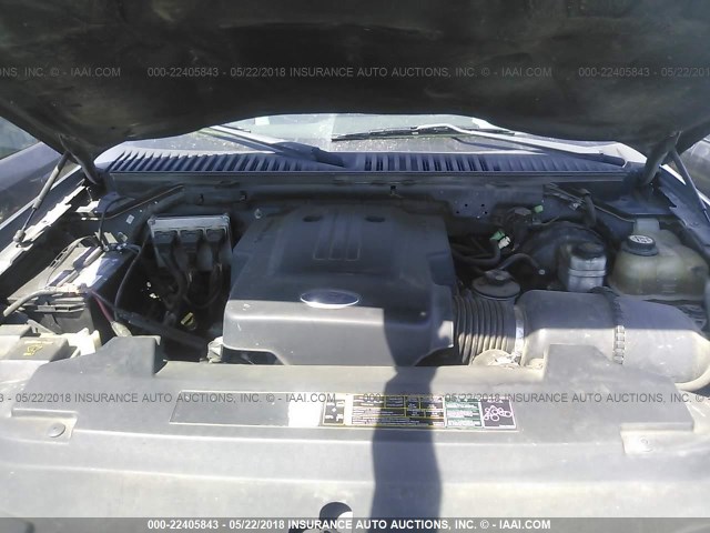 1FMRU15W93LC28740 - 2003 FORD EXPEDITION XLT GRAY photo 10