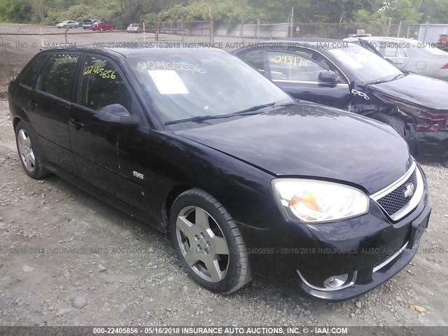 1G1ZW63156F133736 - 2006 CHEVROLET MALIBU MAXX SS BLACK photo 1