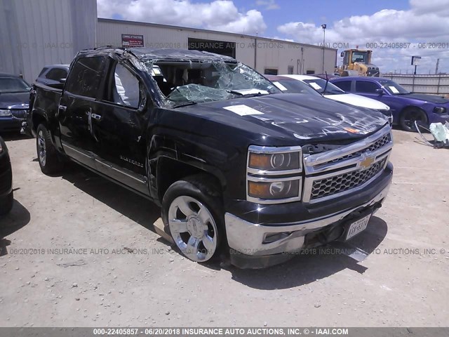 3GCUKSEJ4FG349319 - 2015 CHEVROLET SILVERADO K1500 LTZ BLACK photo 1