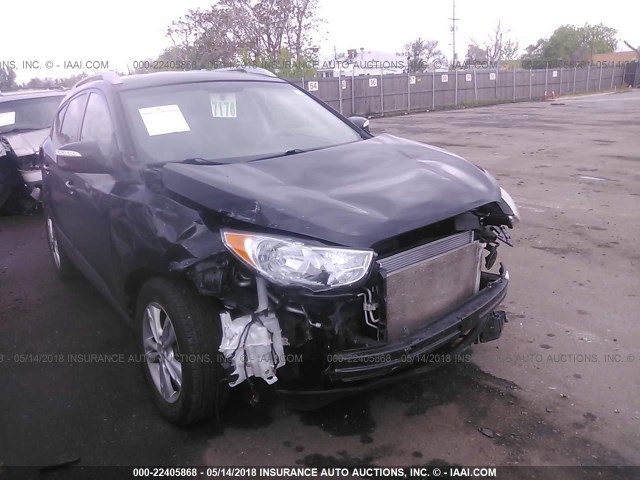 KM8JUCAC9DU726887 - 2013 HYUNDAI TUCSON GLS/LIMITED 黑色 照片 1