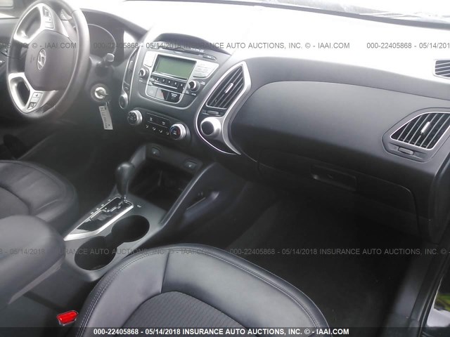 KM8JUCAC9DU726887 - 2013 HYUNDAI TUCSON GLS/LIMITED BLACK photo 5