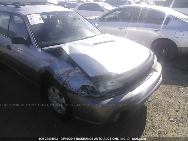 4S3BG685XX6641705 - 1999 SUBARU LEGACY OUTBACK/SSV/LIMITED/30TH SILVER photo 6