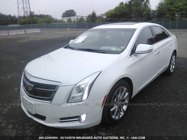 2G61P5S36G9119632 - 2016 CADILLAC XTS PREMIUM COLLECTION WHITE photo 2