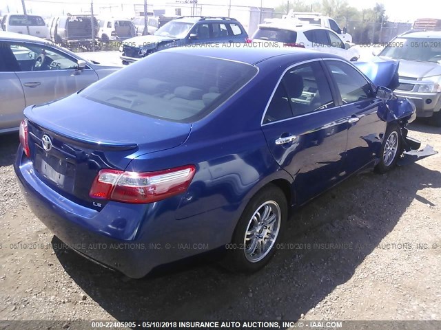 4T1BE46K39U333210 - 2009 TOYOTA CAMRY SE/LE/XLE 蓝色 照片 4