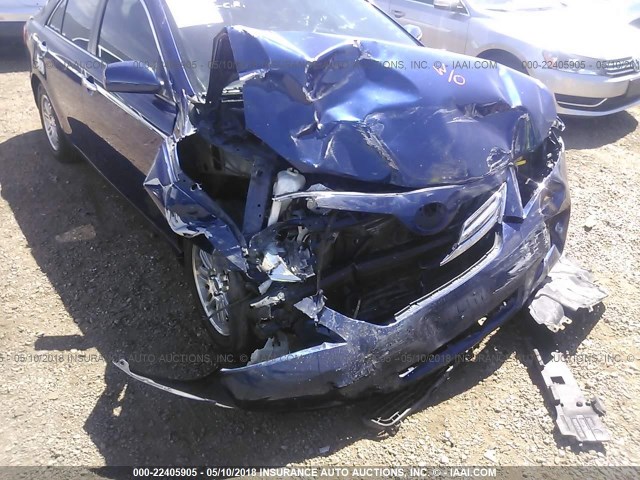 4T1BE46K39U333210 - 2009 TOYOTA CAMRY SE/LE/XLE 蓝色 照片 6
