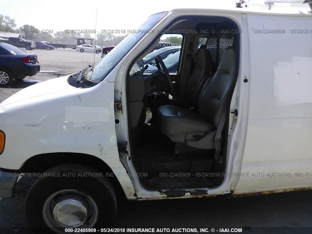 1FTNE24LX6DA85745 - 2006 FORD ECONOLINE E250 VAN WHITE photo 6