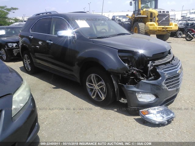 2GNFLGEK8H6346389 - 2017 CHEVROLET EQUINOX PREMIER GRAY photo 1