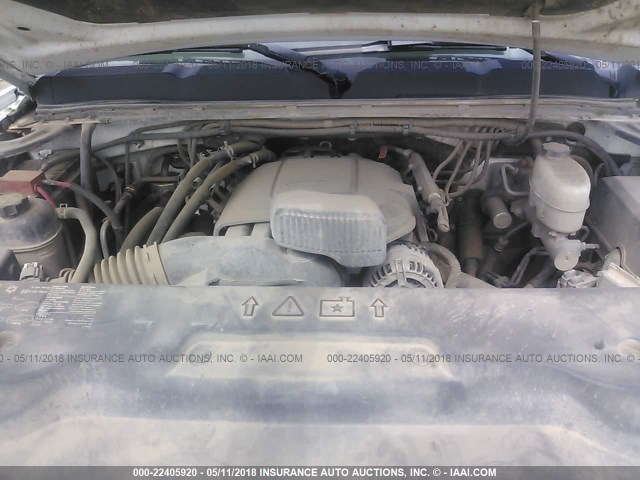 1GC2KXCBXDZ255118 - 2013 CHEVROLET SILVERADO K2500 HEAVY DUTY LT WHITE photo 10