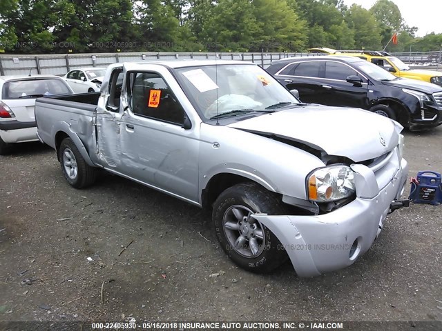 1N6DD26T44C429369 - 2004 NISSAN FRONTIER KING CAB XE SILVER photo 1