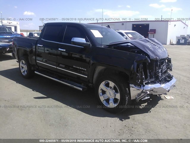 3GCUKSEJ3HG488425 - 2017 CHEVROLET SILVERADO K1500 LTZ BLACK photo 1