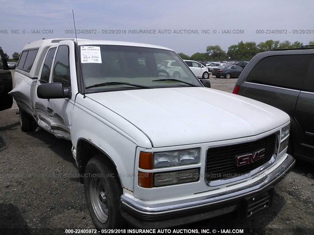 1GTEC19R6WE511776 - 1998 GMC SIERRA C1500 WHITE photo 1