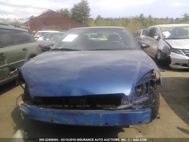 2G1WM15K369219671 - 2006 CHEVROLET MONTE CARLO LT BLUE photo 6