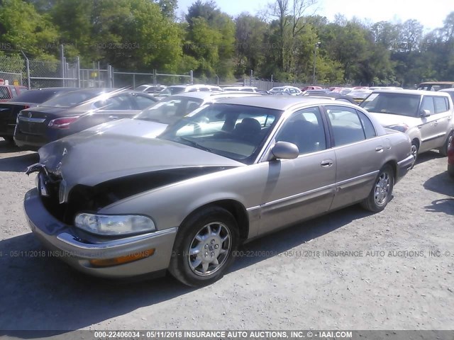 1G4CW54K924185418 - 2002 BUICK PARK AVENUE  GOLD photo 2