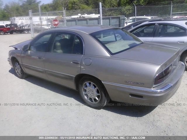 1G4CW54K924185418 - 2002 BUICK PARK AVENUE  GOLD photo 3