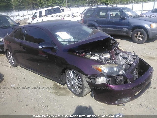 JTKDE177950063285 - 2005 TOYOTA SCION TC 栗色 照片 1