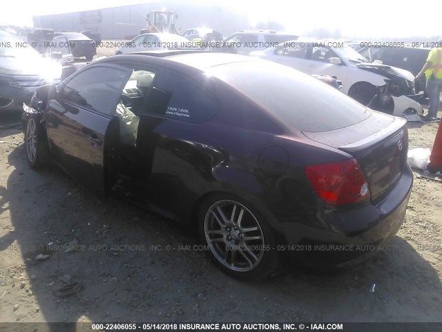 JTKDE177950063285 - 2005 TOYOTA SCION TC 栗色 照片 3