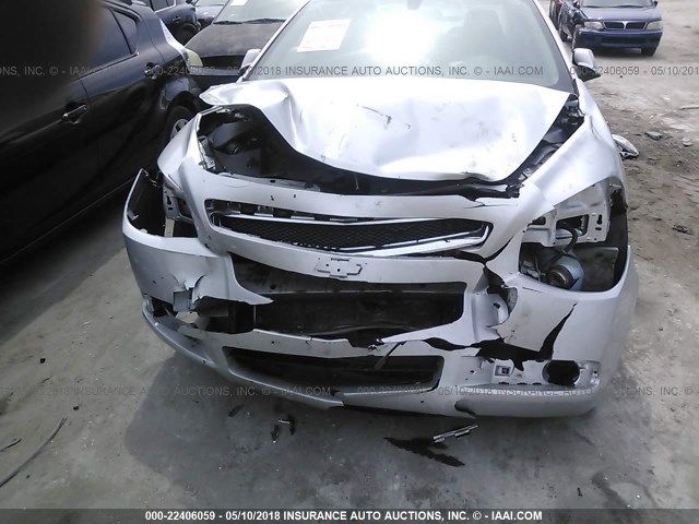 1G1ZC5EU9CF143482 - 2012 CHEVROLET MALIBU 1LT 银色 照片 6