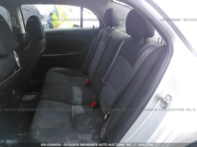 1G1ZC5EU9CF143482 - 2012 CHEVROLET MALIBU 1LT 银色 照片 8