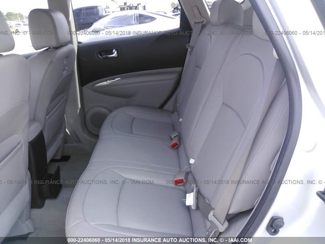 JN8AS58VX9W160770 - 2009 NISSAN ROGUE S/SL SILVER photo 8