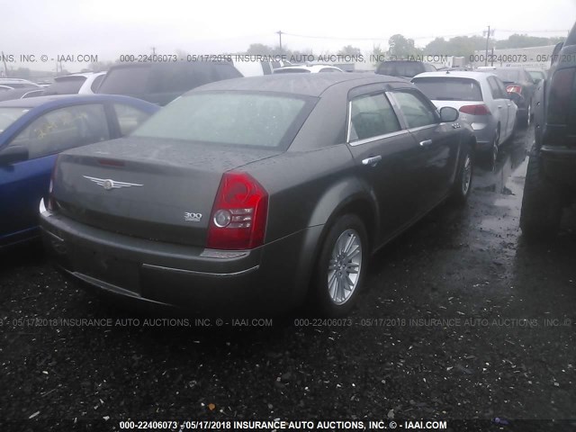 2C3CA4CD9AH164672 - 2010 CHRYSLER 300 TOURING GRAY photo 4