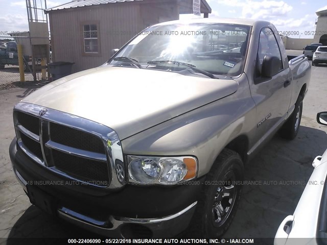 1D7HA16K54J286982 - 2004 DODGE RAM 1500 ST GOLD photo 2