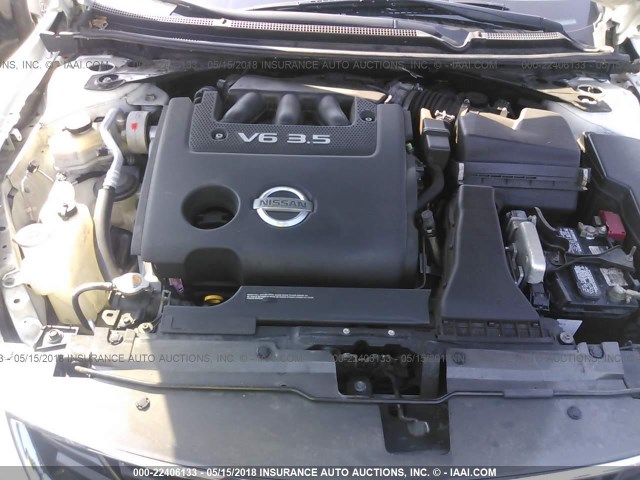 1N4BL2EP7AC101169 - 2010 NISSAN ALTIMA SR WHITE photo 10